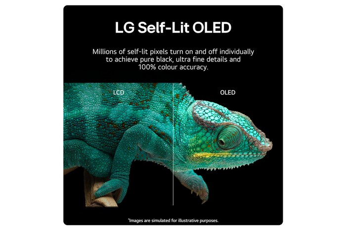 Self-lit OLED